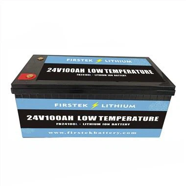 Lavtemperatur 24V 100AH ​​LiFePO4-batteri