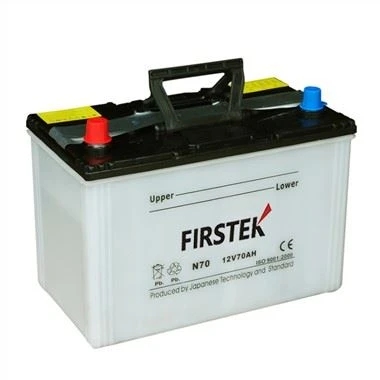 N70 12V 70AH JIS tørrladet bilbatteri
